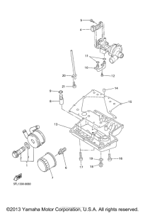 YZFR7L Масляный фильтр
