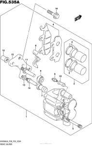 UH200 Передние тормоза