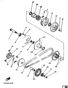 CG50E Сцепление