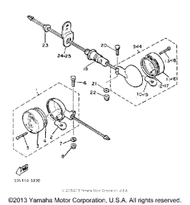 XJ750MK Поворотники