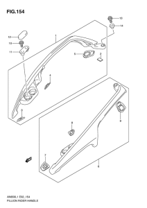 AN650 (ABS) Ручка пассажира