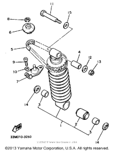 FJ600N Амортизаторы задние