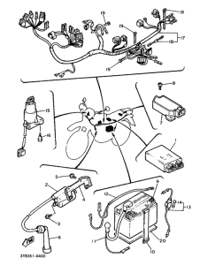 XT600EA Электрика 1