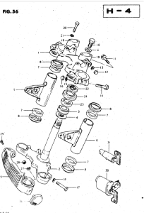 GS450 Траверса нижняя