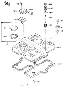 EN450 Крышка головки цилиндров