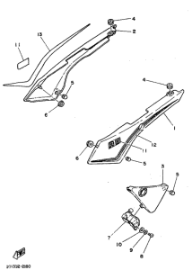 RD80 Боковые обтекатели