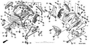 ST1300 Нижний обтекатель