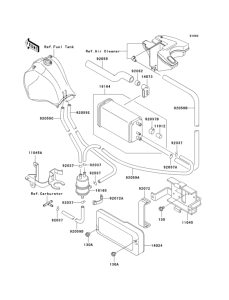 KL650 Fuel evaporative system(1 / 2)(ca)