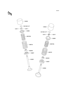 KLX250 Клапана