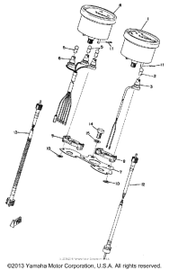 LS2 Speedometer & tachometer