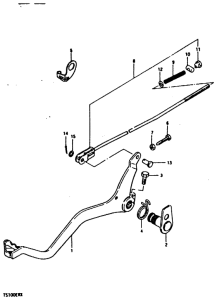 TS100 Передний суппорт