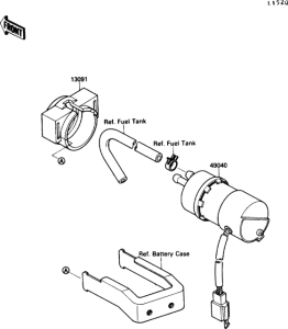 VN1500 Топливный насос