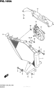 GSX-R600 Радиатор