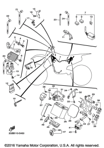 WR250F Электрика 2