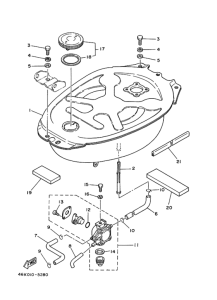 T80ED ﾌﾕｴﾙﾀﾝｸ