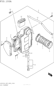 LS650 Воздушный фильтр