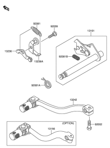 RM65 Переключатель передач