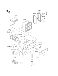KL250 Воздухоочиститель