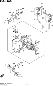 VL800T Throttle Body (Vl800Tl7 E03)