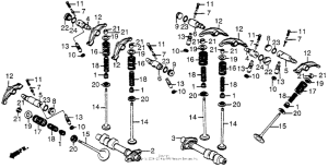 VT700C Распределительный вал