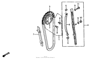 CB650 Cam chain + tensioner