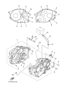  Картер двигателя