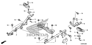 NHX110 Подножки