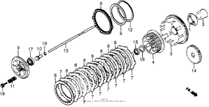 VF500C Сцепление