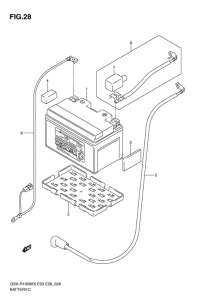 GSX-R1000 Аккумулятор