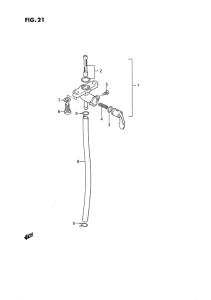 RM80 Топливный кран