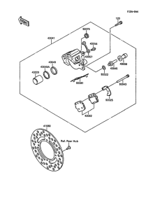  Задний тормоз