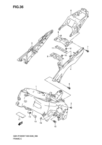 GSX-R1000 Frame comp