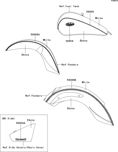 VN900 Decals(white / ebony)(bdfa)