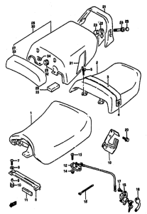 GSX-R1100 Пружина