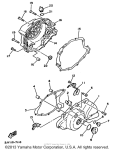 TW200T Боковые крышки
