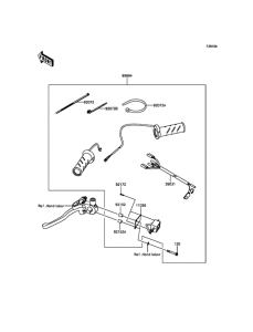 KLE650 Accessory(Grip Heater)