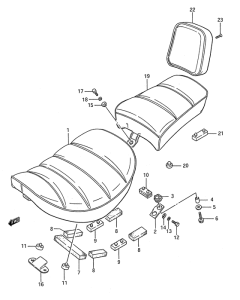 LS650 Пружина