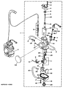 TZ250 Карбюратор