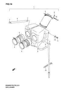 GS500 Воздухоочиститель