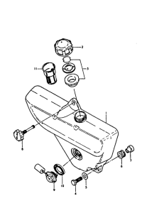 A100 Бак масляный