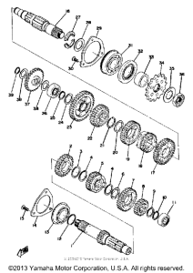 DT250A Трансмиссия