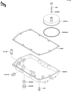 EN500 Поддон картера