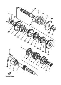 RZ350RR ﾄﾗﾝｽﾐﾂｼﾖﾝ