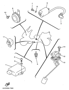 YP250 Электрика 2