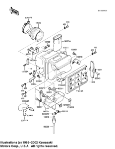 KL250 Воздухоочиститель
