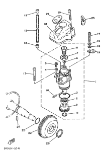 DT50MX Масляный насос