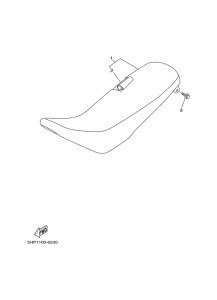 TTR125E Сиденье