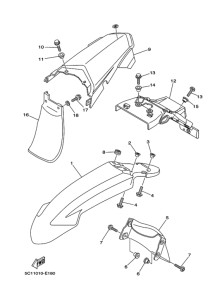XT250X ﾌｴﾝﾀﾞ