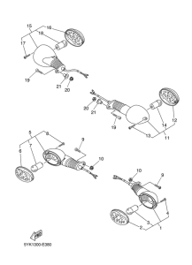 MT03 Поворотники
