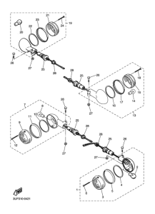 VMAX12 Rear flasher light assy